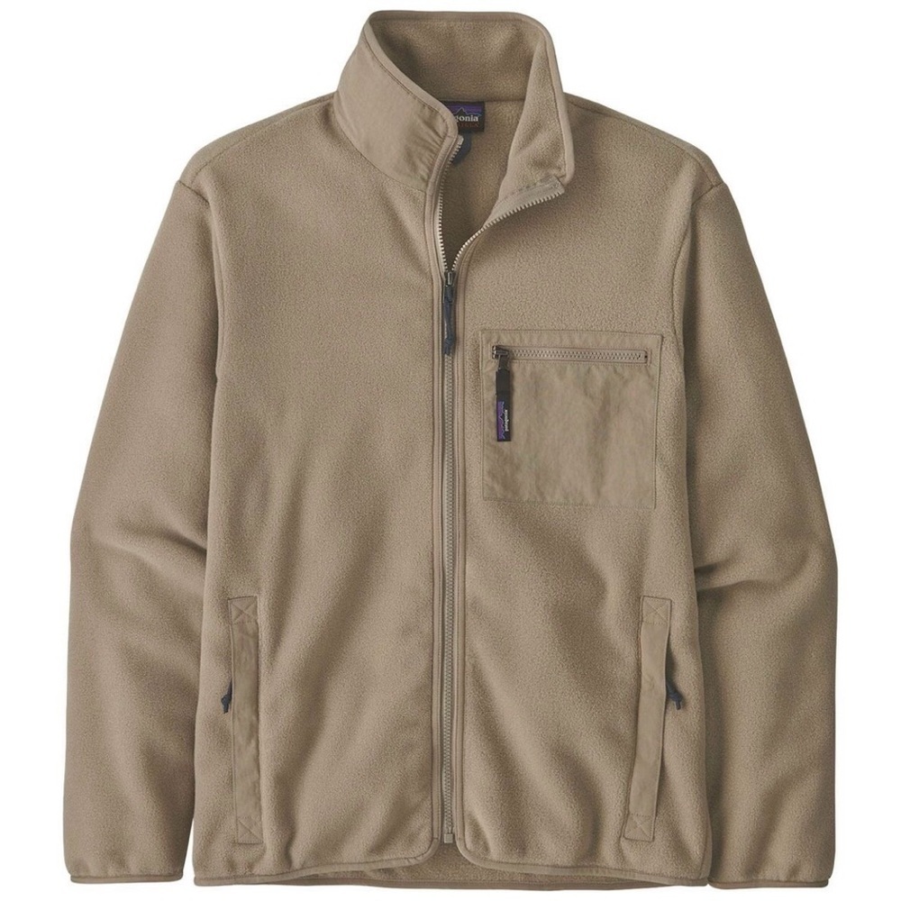 NWT Patagonia Men’s Synchilla Fleece Jacket • Sz M • Seabird Gray